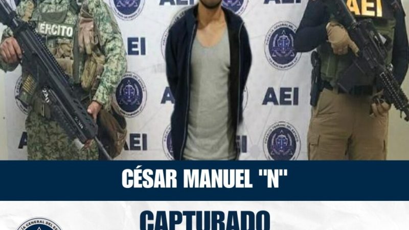 Fiscalía logra detención de presunto agresor de Delegado de IMOS