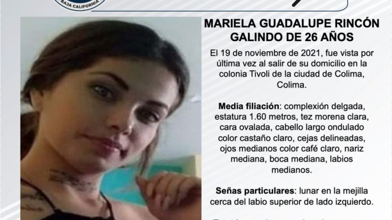 Pesquisa de Mariela Guadalupe Rincón Galindo de 26 años