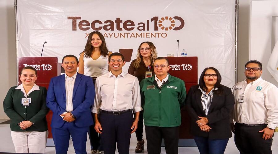 Firman convenio IMSS-Bienestar y Gobierno de Tecate