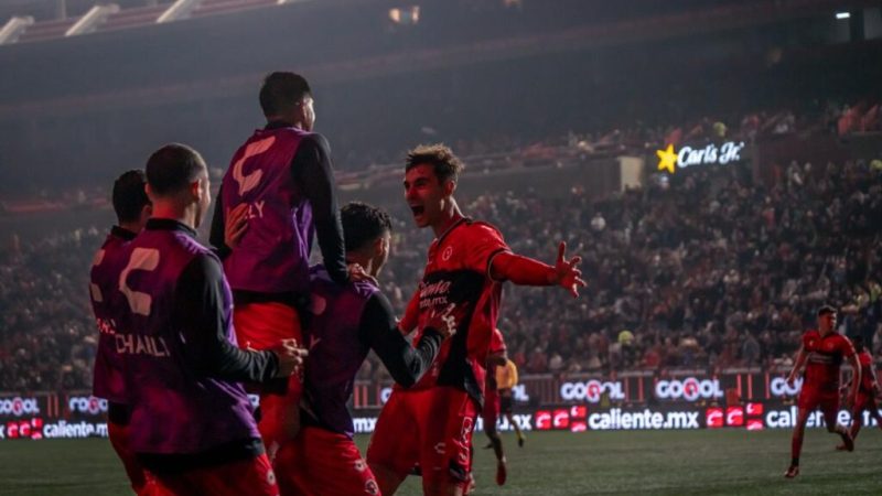 Xolos de Tijuana vence 2-0 al Atlas en la última jornada del Apertura