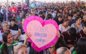 Anuncia gobernadora Marina del Pilar programa de bacheo más grande en la historia de Mexicali