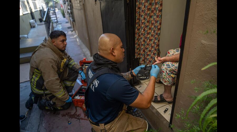 Apagón y movilización de bomberos por falla en transformador en Zona Centro
