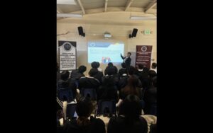 Fiscalía realiza taller en CECyTE Tecate para sensibilizar a jóvenes sobre la cultura de la denuncia y la convivencia pacífica
