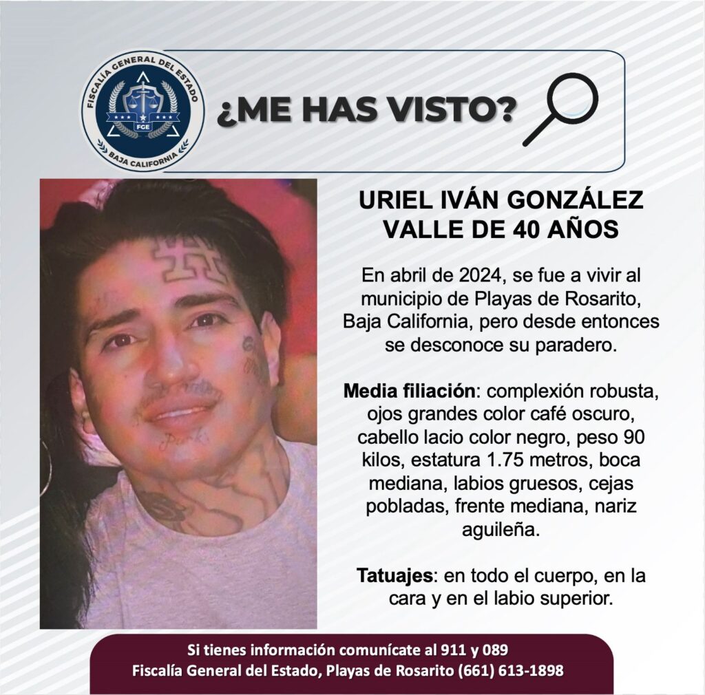 Pesquisa de Uriel Iván González Valle de 40 años