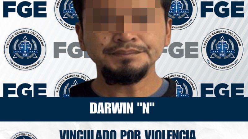 Fiscalía Regional de Tijuana logra vinculación a proceso por violencia familiar y lesiones