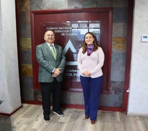 Canaco Tijuana recibe propuesta de la UNAM para crear Programa Preventivo del Delito de Extorsión