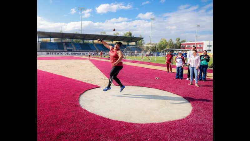 Estrena Mexicali pista de atletismo de nivel internacional con inversión del gobierno de Marina del Pilar