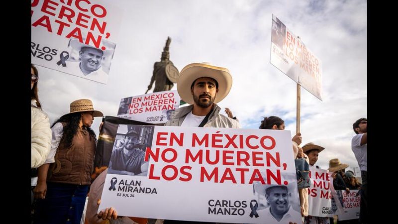 Marcha nacional reúne a cientos en Tijuana para exigir justicia y paz