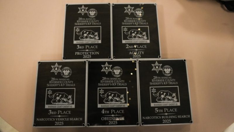 Reconoce SSPCM destacada participación de la Unidad de Operaciones Caninas en competencia internacional en Riverside, California