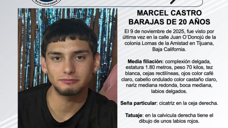 Pesquisa de Marcel Castro Barajas de 20 años