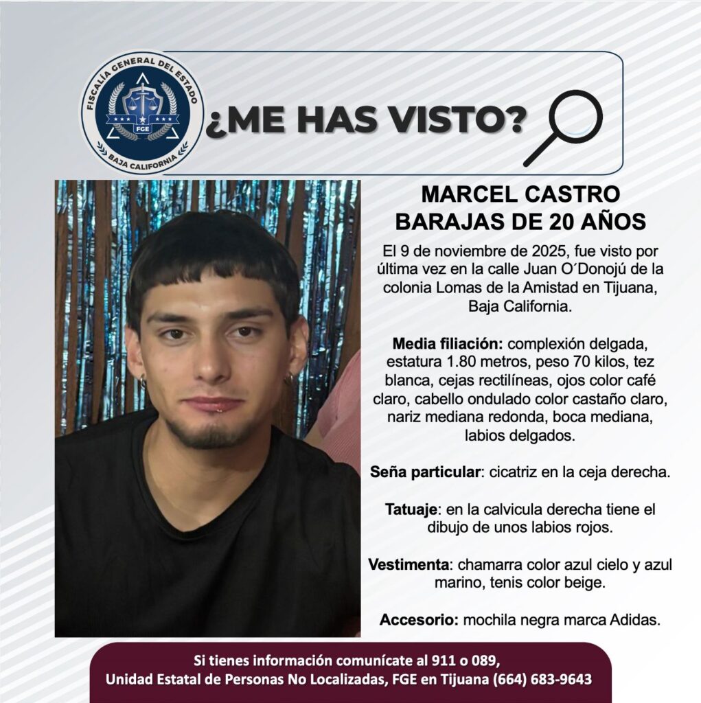 Pesquisa de Marcel Castro Barajas de 20 años