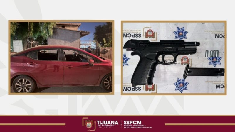 Recupera Policía Municipal vehículo robado y detienen a presunto responsable en la colonia Libertad