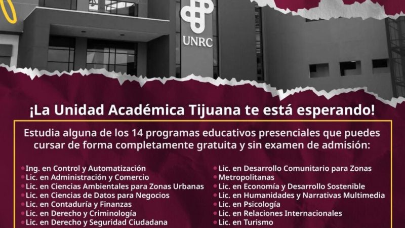 Universidad Nacional Rosario Castellanos abre convocatoria para nuevo ingreso 2026-1