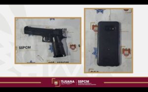 Arresta Policía Municipal de Tijuana a hombre señalado por robo con violencia