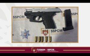 Aprehende SSPCM a presunto responsable de robo con violencia y asegura arma de fuego