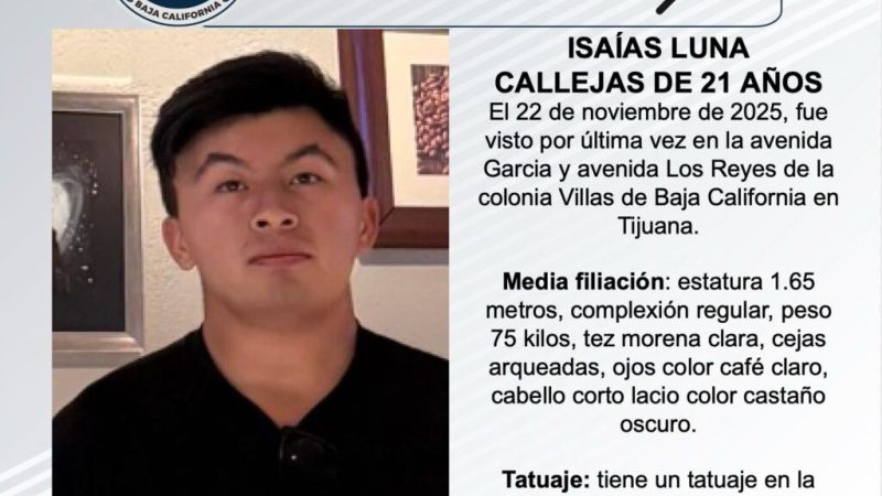 Pesquisa de Isaías Luna Callejas de 21 años