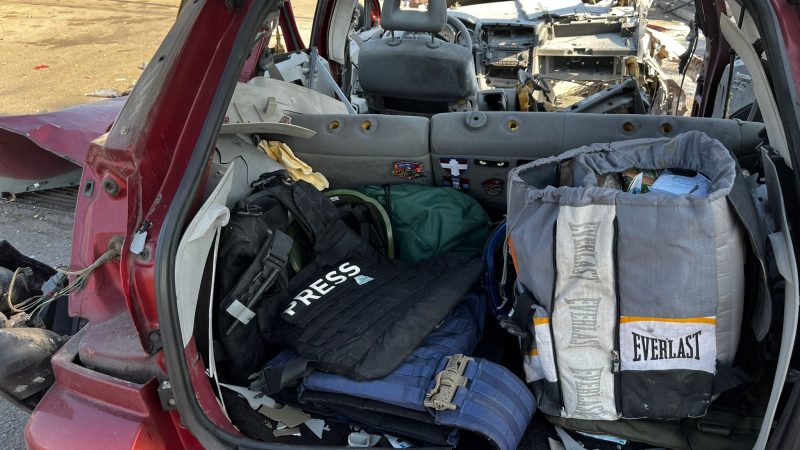 Los reporteros extreman las precauciones ante el aumento de ataques en Ucrania