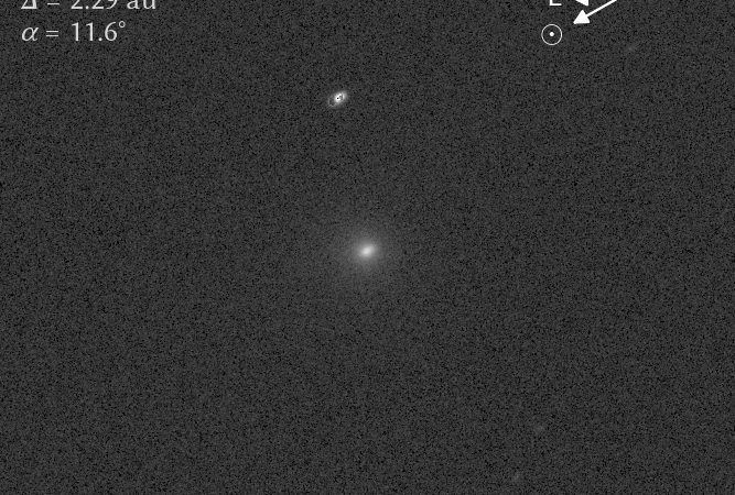 Esta es la primera imagen del 3I/ATLAS al reaparecer tras el Sol