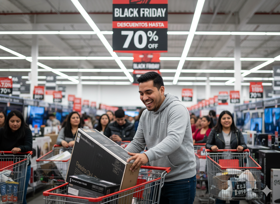 ¿Cómo aprovechar el Black Friday 2025 y qué tiendas ofrecen descuentos desde México?