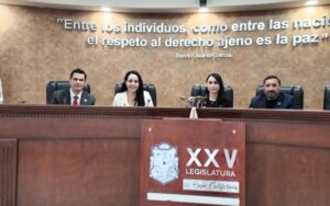 Sidurt comparece ante el Congreso para el desahogo del Cuarto Informe de Gobierno