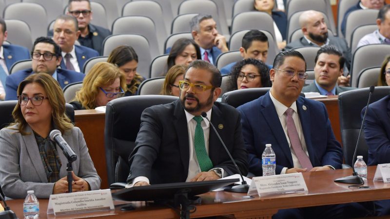 El Poder Judicial de Baja California presenta ante el Congreso del Estado solicitud de Presupuesto 2026