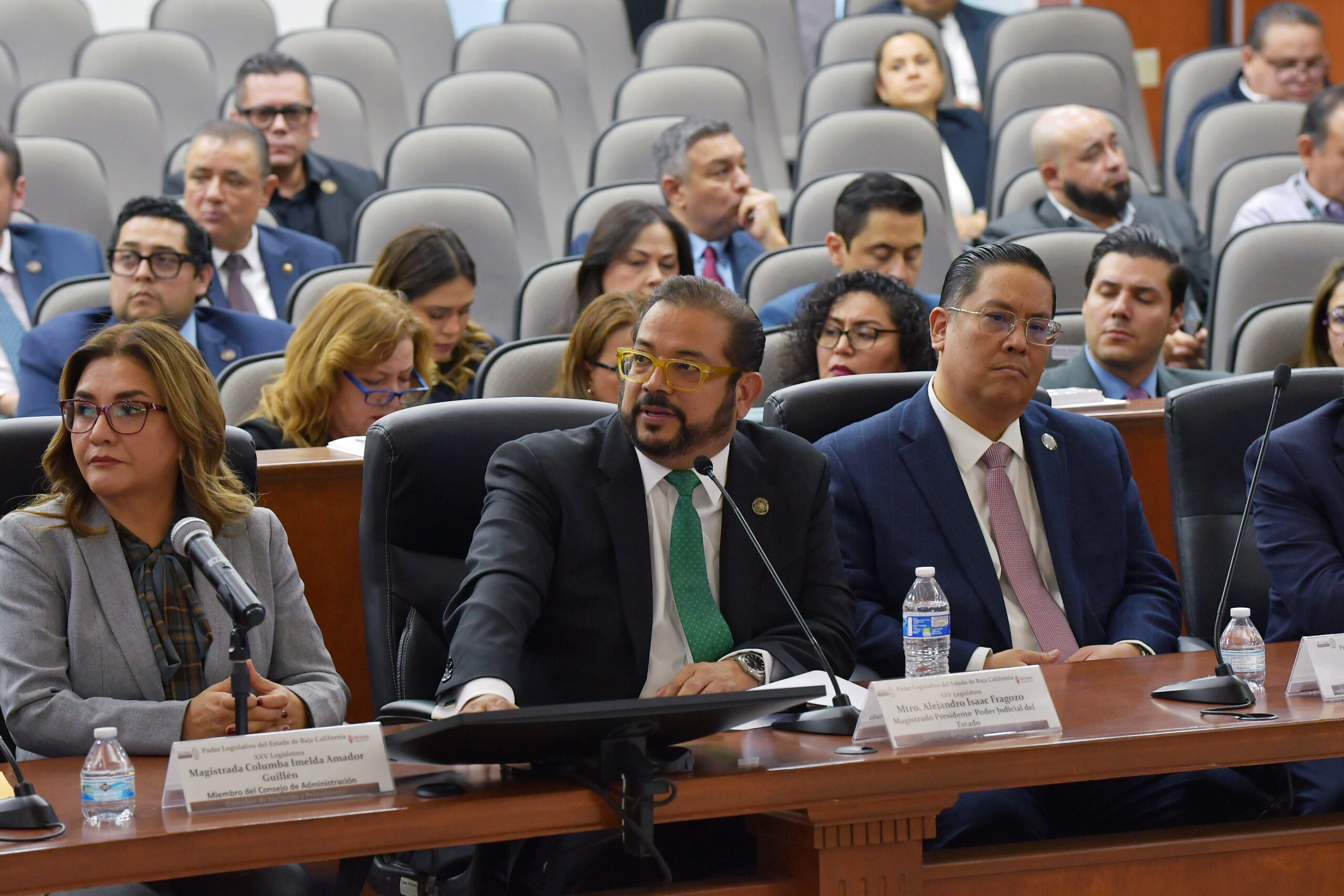 El Poder Judicial de Baja California presenta ante el Congreso del Estado solicitud de Presupuesto 2026