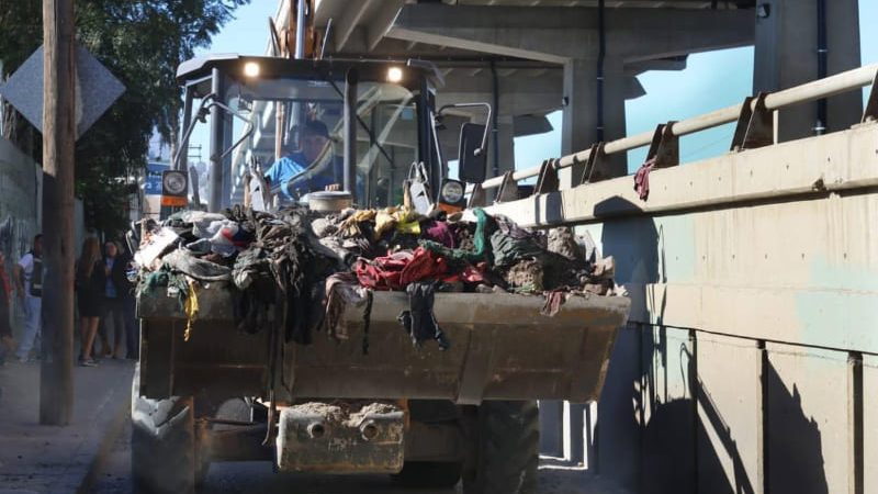 Refuerzan limpieza en la Avenida Internacional con el programa “Tijuana: Ciudad Limpia”