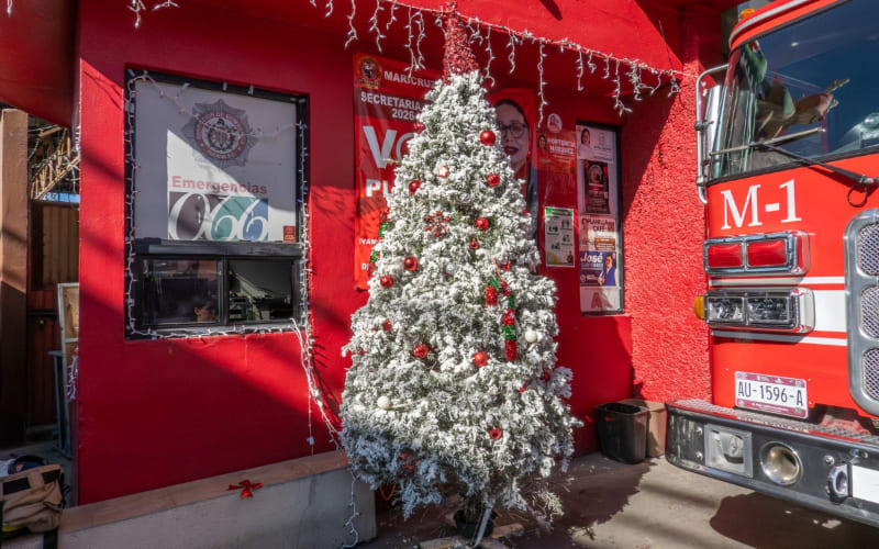 Aumentan hasta 25% los servicios de Bomberos Tijuana durante diciembre; incendios, fugas de gas y accidentes de tránsito