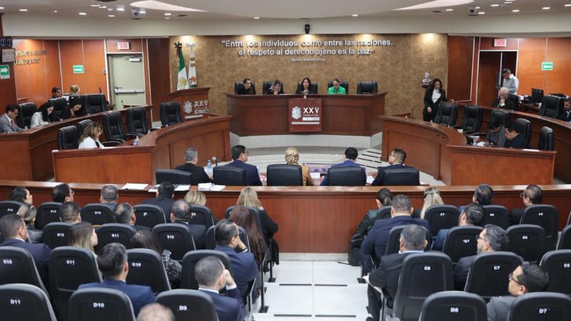 Fiscal General Presenta ante el Congreso de BC el Proyecto de Presupuesto 2026