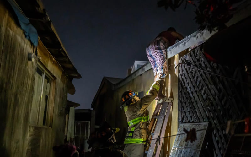 Conato de incendio moviliza a bomberos en la colonia Castillo