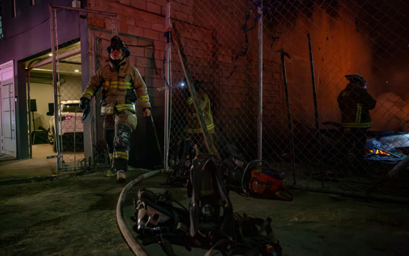 Incendio en Granjas Familiares del Matamoros deja dos fallecidas: una menor y su bisabuela