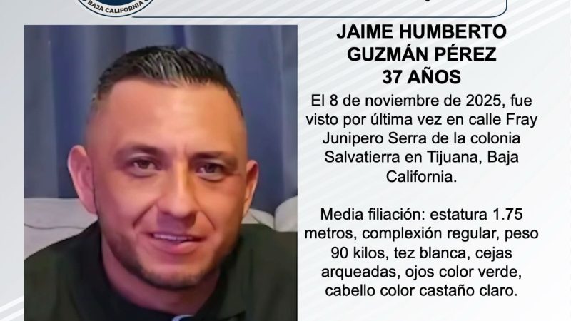 Pesquisa de Jaime Humberto Guzmán Pérez de 37 años