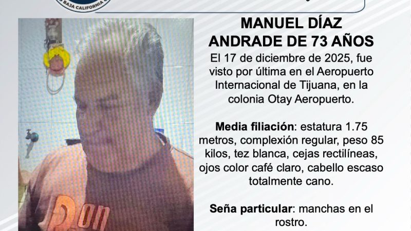 Pesquisa de Manuel Díaz Andrade de 73 años