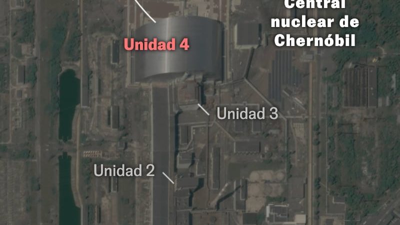 El sarcófago de la central nuclear de Chernóbil pierde su función protectora tras el impacto de un dron, según la ONU