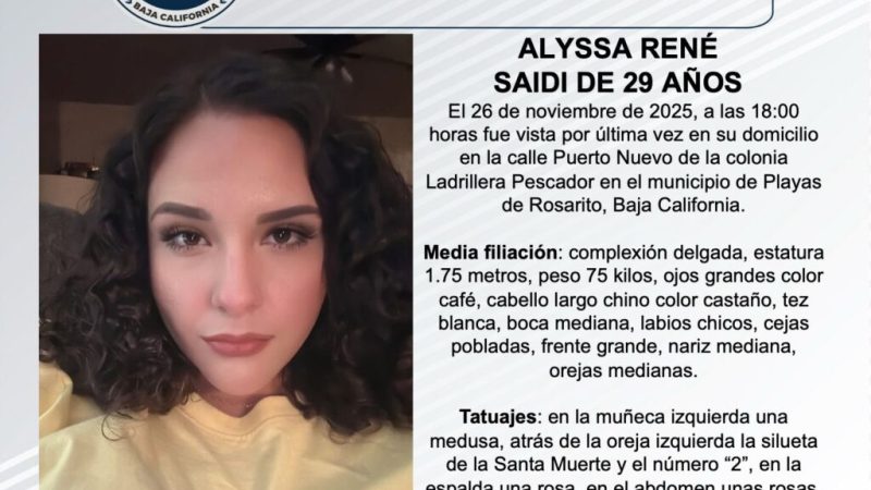 Pesquisa de Alyssa René Saidi de 29 años