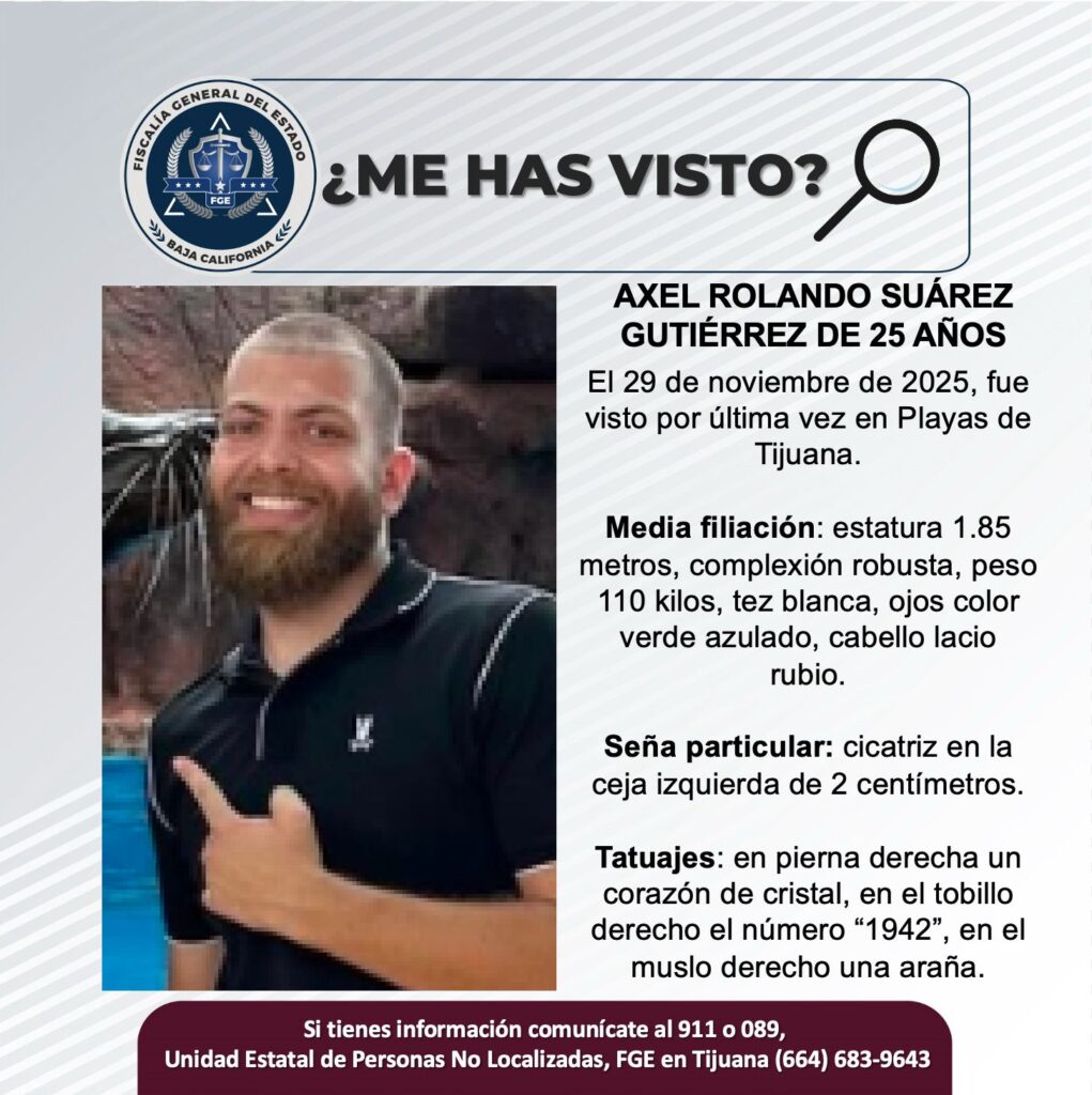 Pesquisa de Axel Rolando Suárez Gutiérrez de 25 años