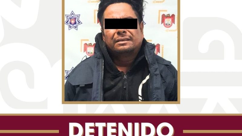 Detiene Policía Municipal de Tijuana a hombre que ingresó sin consentimiento a un domicilio y agredió a una mujer