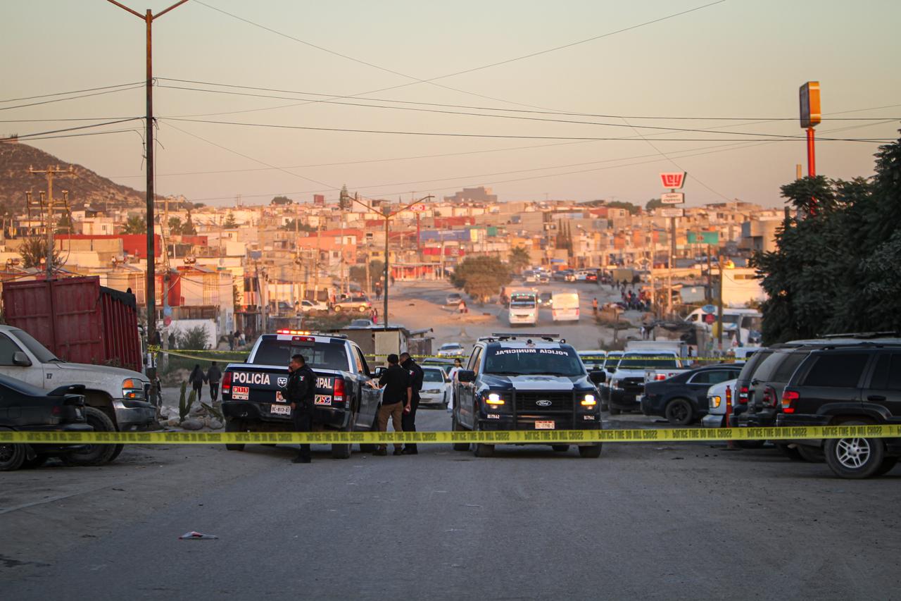 Hombre es asesinado a balazos en el fraccionamiento Palma Real