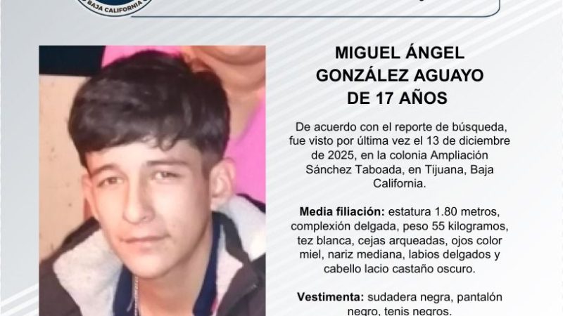 Pesquisa de Miguel ángel González Aguayo de 17 años de edad