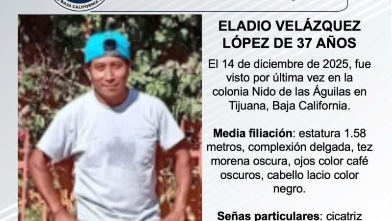 Pesquisa de Eladio Velázquez López de 37 años