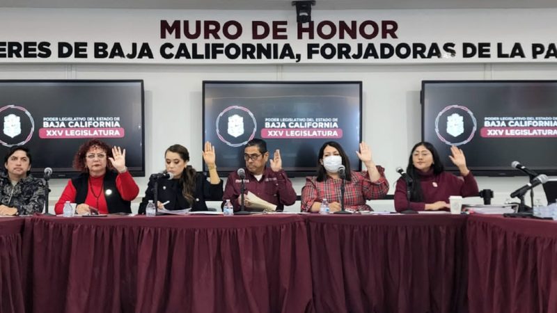 Dictamina Comisión de Gobernación iniciativa de Ley Contra la Extorsión en Baja California