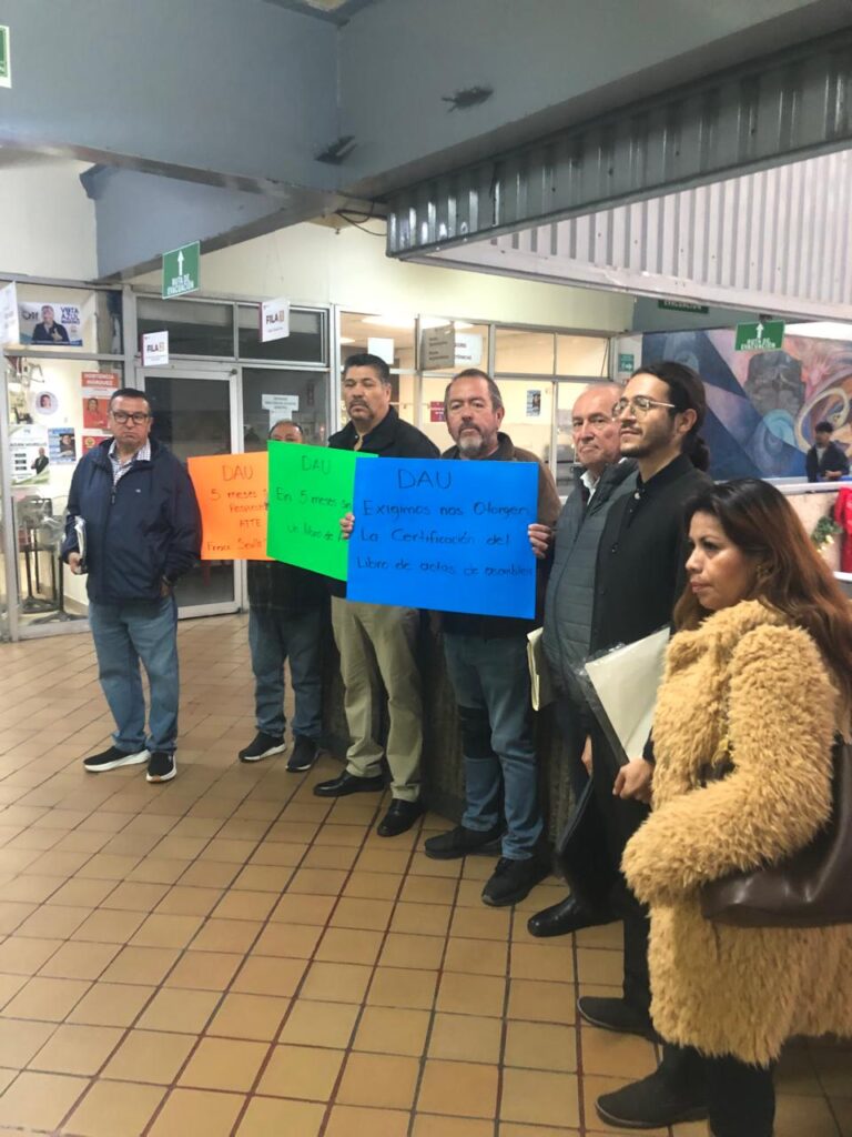 Se manifiesta comité de Sevilla Residencial ante falta de atención de la DAU