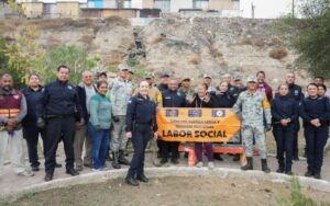 Realiza SSPCM jornada de limpieza interinstitucional en el Parque Laurel I
