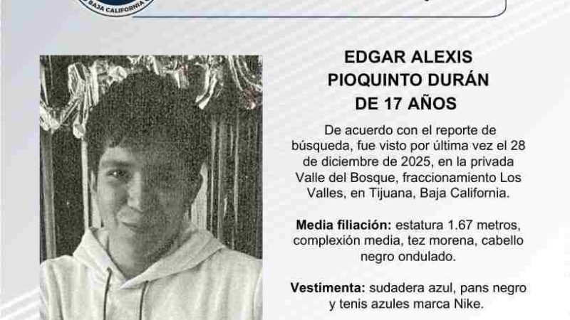 Pesquisa de Edgar Alexis Pioquinto Durán de 17 años de edad
