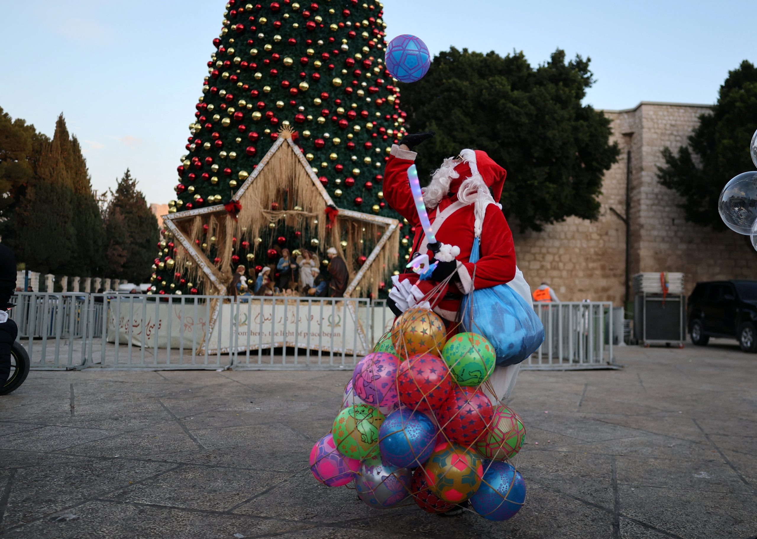 Belén y Gaza vuelven a celebrar la Navidad tras dos años de bombardeos