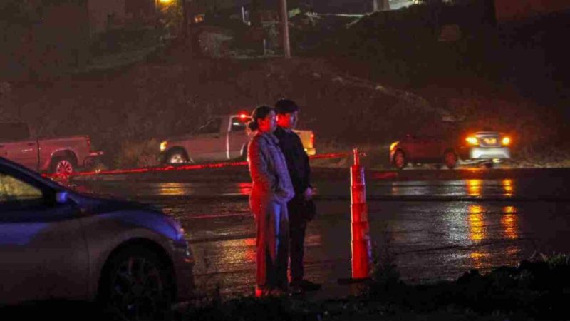 Aparatoso choque en la carretera libre Tijuana–Tecate deja una persona sin vida y varios lesionados