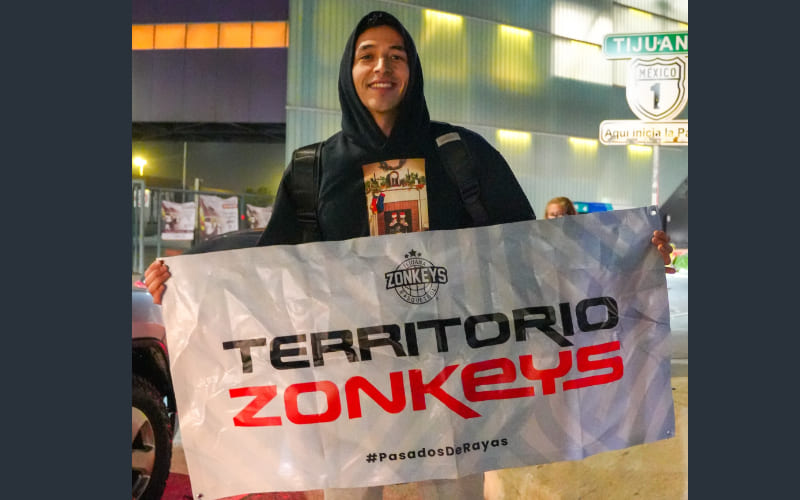 Regresa a casa: Omar de Haro vuelve a defender los colores de Tijuana Zonkeys en 2026