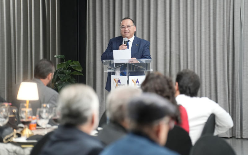 Canaco Tijuana relige a Olivaldo Paz, como su presidente para el Periodo 2026