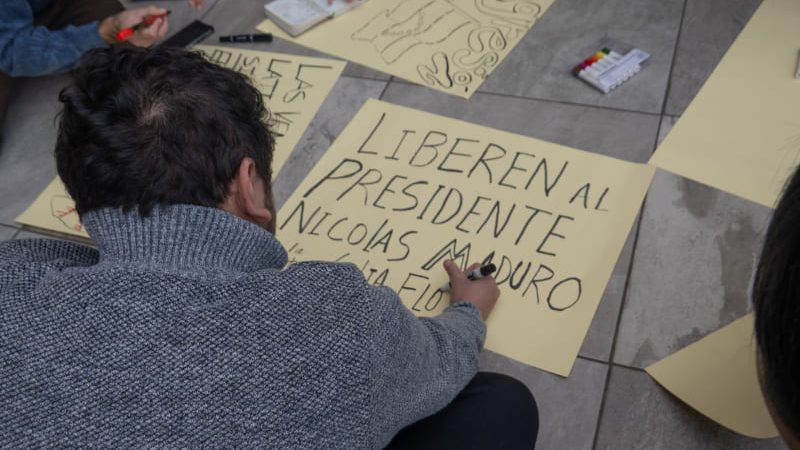 Se manifiestan en Tijuana contra Estados Unidos