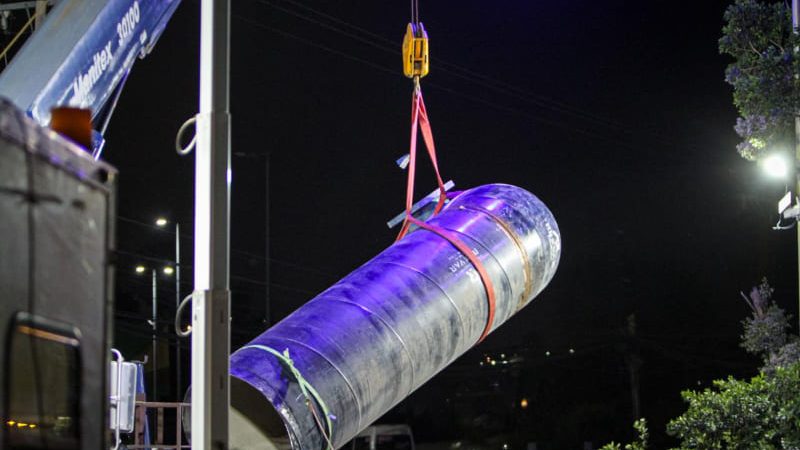 Agua podría comenzar a llegar de manera paulatina mañana; trabajos en el Acueducto Florido–Aguaje continúan
